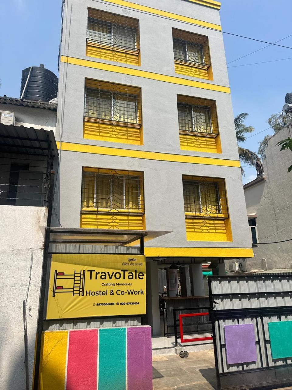Travotale Hostel And Cowork Koregaonpark פונה מראה חיצוני תמונה